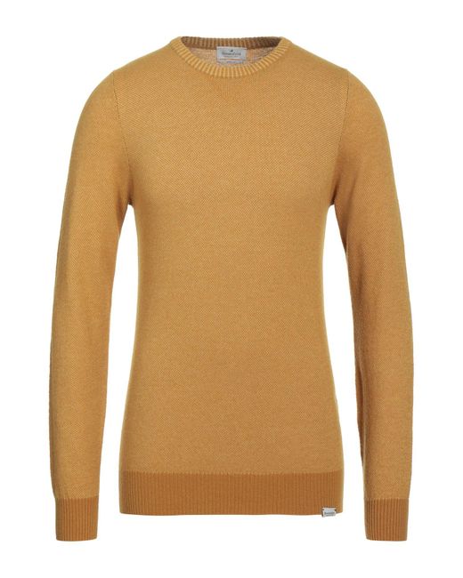 Brooksfield Brown Sweater for men