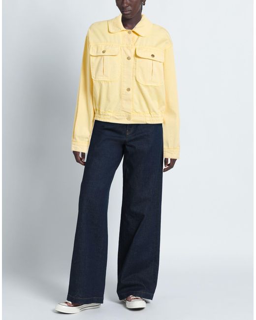 Rebel Queen Yellow Jacket Cotton, Elastane