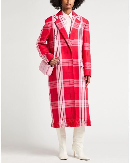 Manteau Long Et Trench MSGM en coloris Red