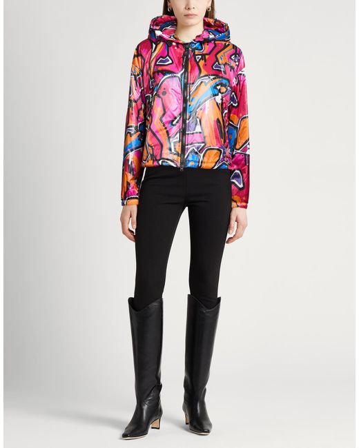 Peuterey Red Fuchsia Puffer Polyamide