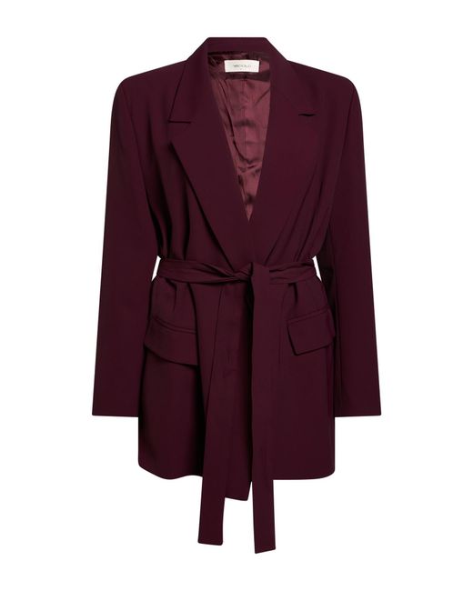 ViCOLO Purple Plum Blazer Polyester, Elastane