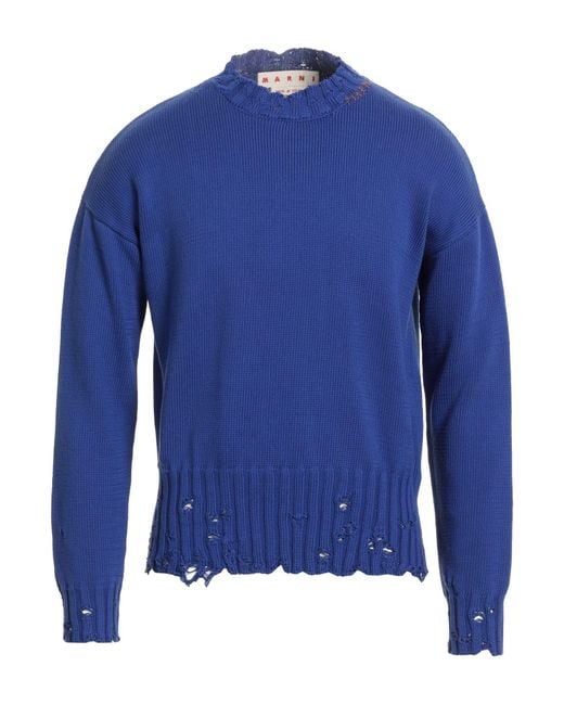 Marni Blue Sweater for men