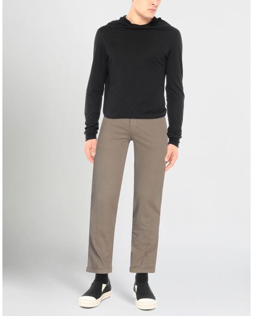 Mason's Gray Pants Cotton, Elastane for men
