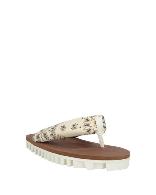 Suicoke White Thong Sandal