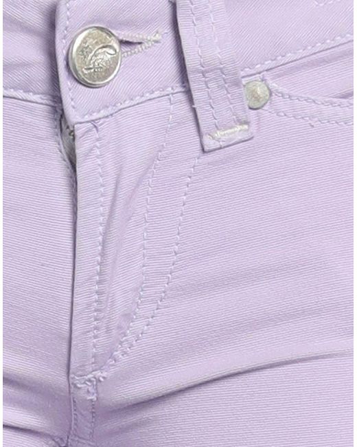 Jacob Coh?n Purple Cropped Trousers