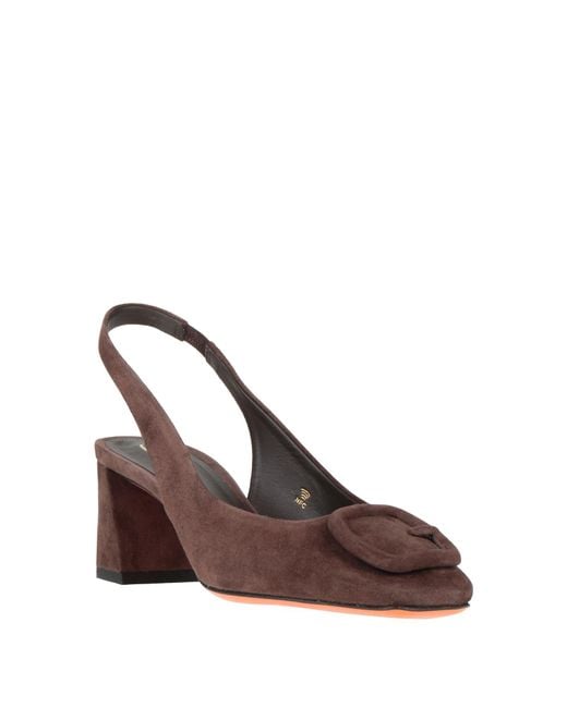 Santoni Brown Pumps