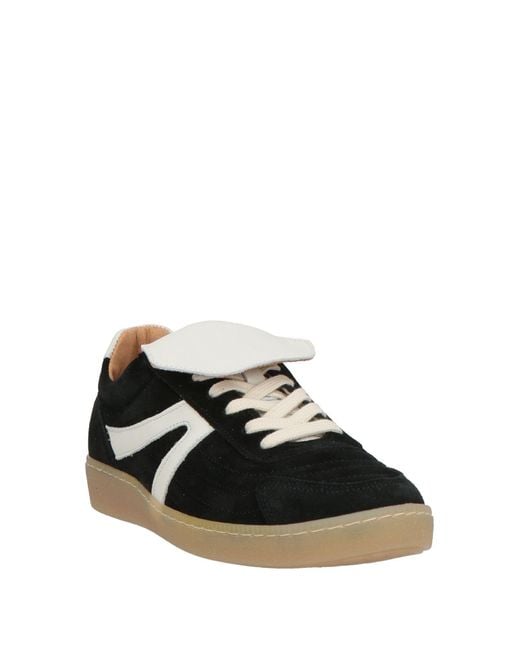 Ovyè Black Sneakers Leather