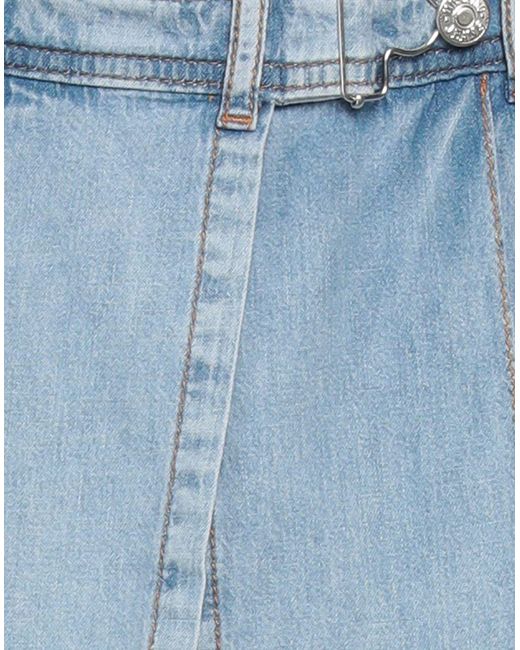 Moschino Jeans Blue Denim Shorts