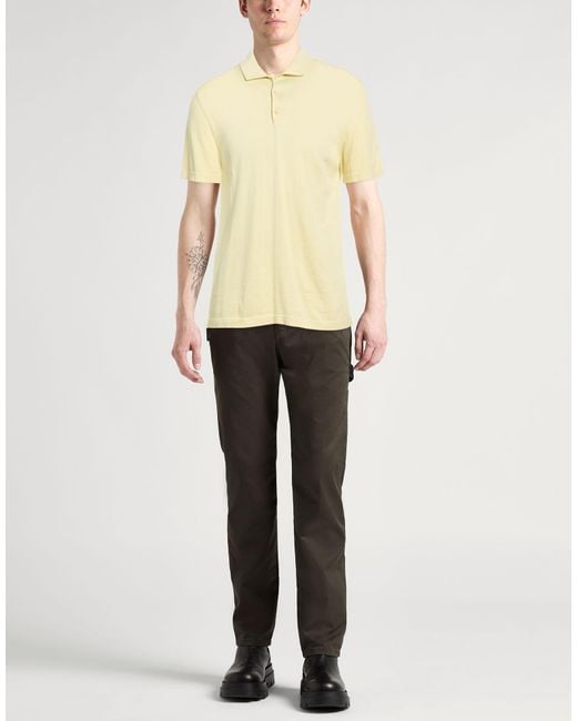 Polo Crossley de hombre de color Yellow