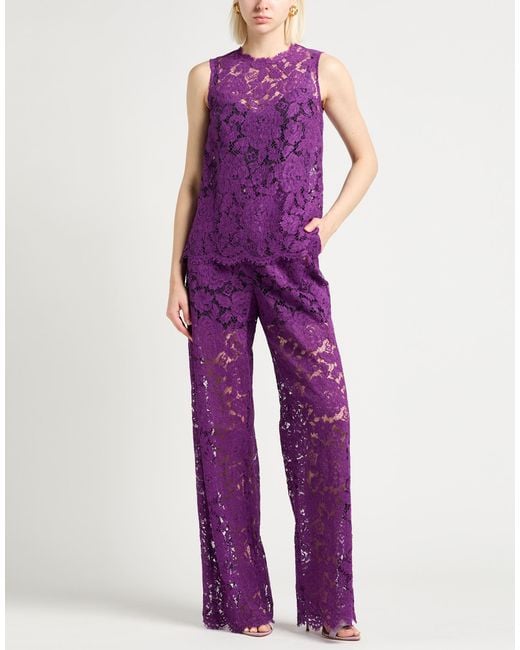 Dolce & Gabbana Purple Tops