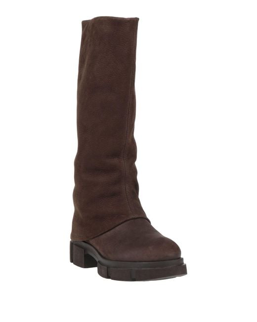 COPENHAGEN Brown Chocolate Boot Leather
