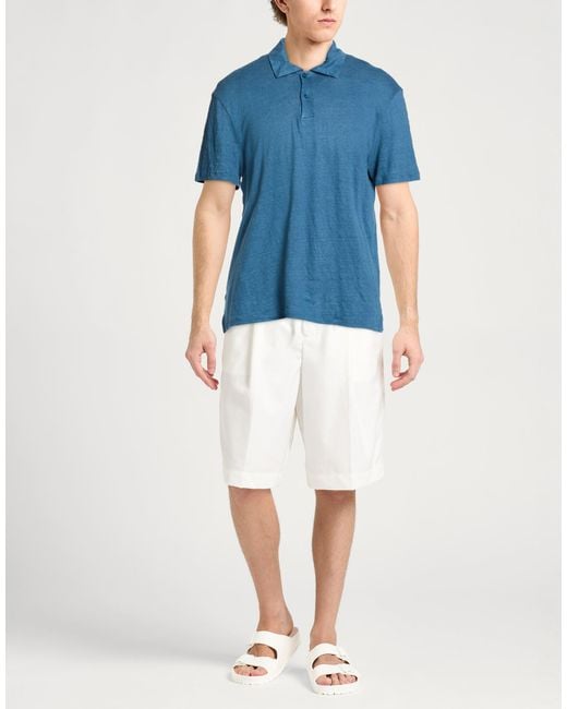 Polo Sandro de hombre de color Blue