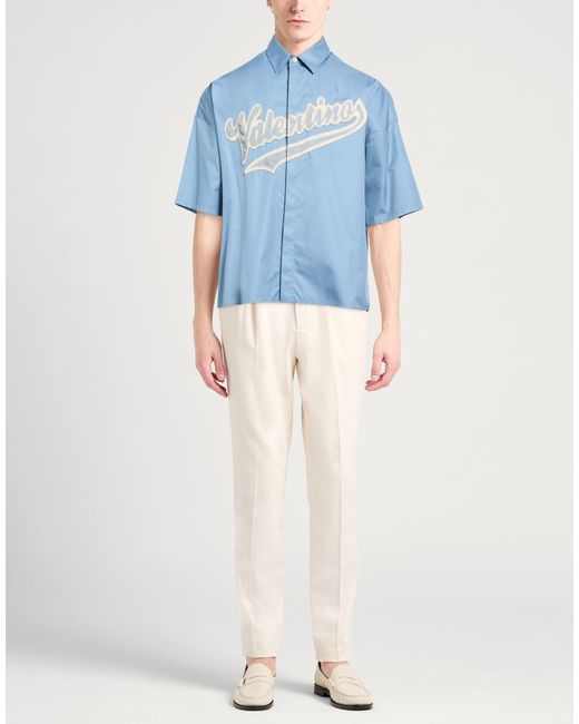 Valentino Garavani Blue Shirts for men
