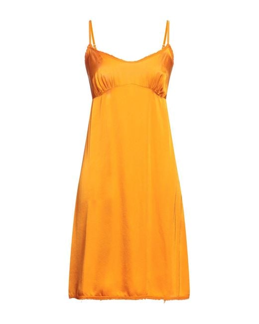 Brand Unique Orange Mini Dress