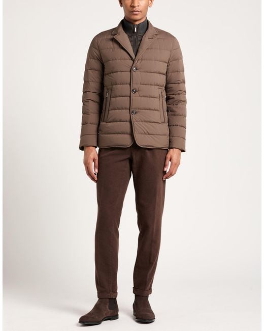 Moorer Brown Puffer for men