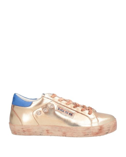 Back 70 Pink Sneakers Leather