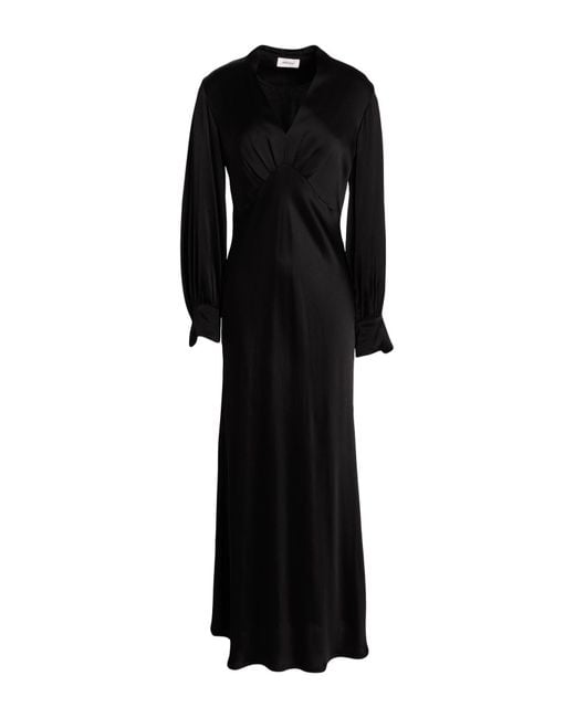 Ottod'Ame Black Maxi Dress Viscose
