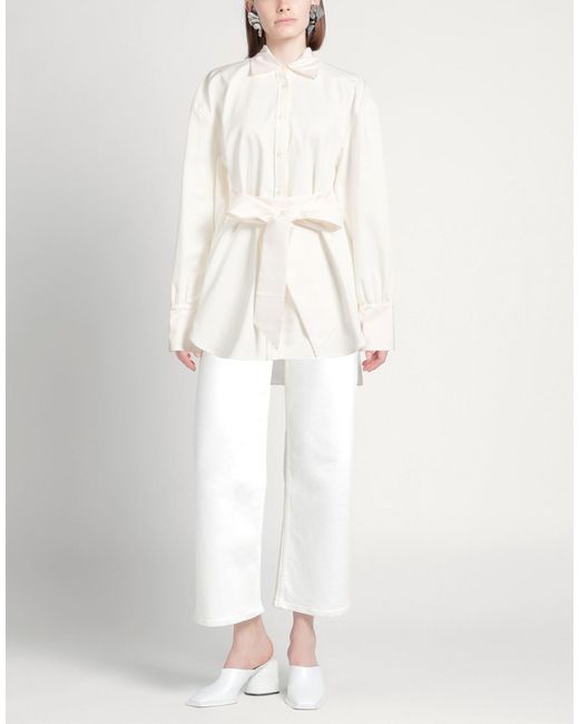 Jejia White Denim Shirt