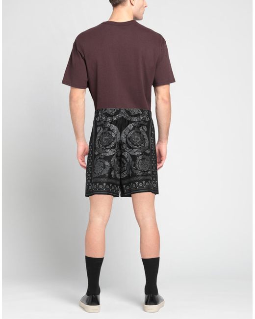 Versace Gray Shorts & Bermuda Shorts for men