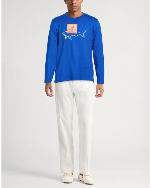 Paul & Shark Blue Sweatshirt for men