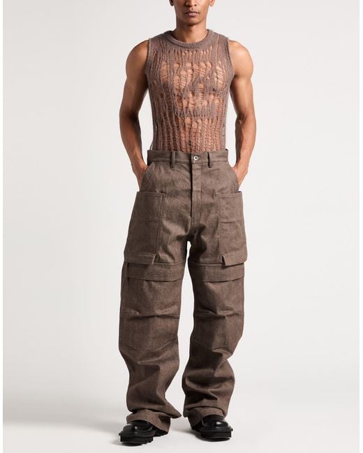 Rick Owens Brown Jeans for men