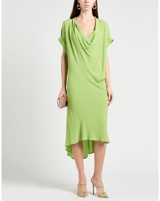 MEIMEIJ Green Midi Dresses