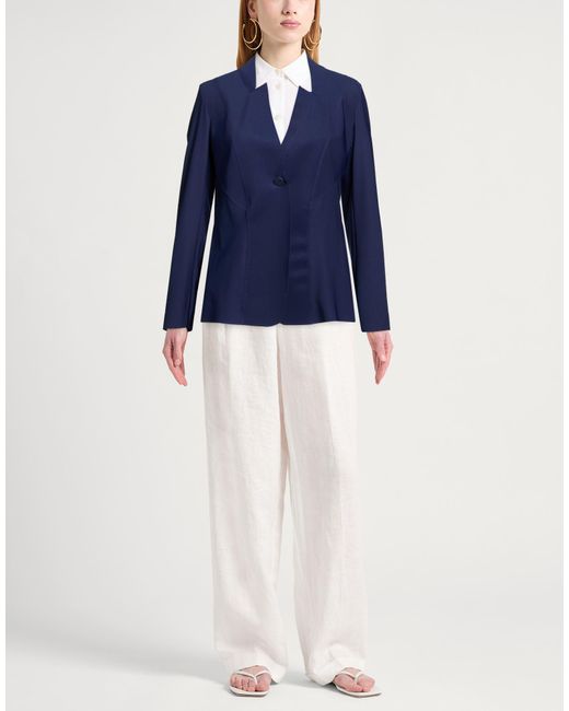 High Blue Jacket Polyamide, Elastane