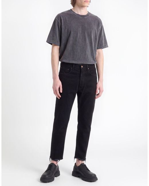 People Black Jeans Cotton for men
