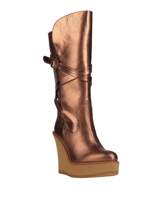 Paloma Barceló Brown Shande Boot Leather