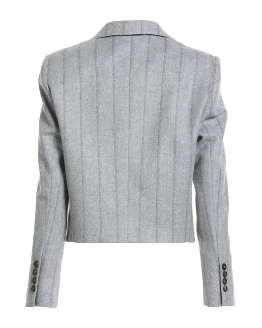 Americana Brunello Cucinelli de color Gray