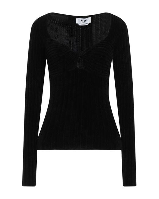 MSGM Black Pullover