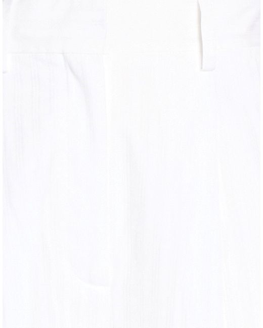 Theory White Pants Cotton