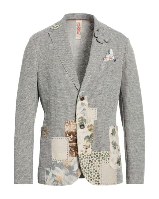 Blazer Bob pour homme en coloris Gray