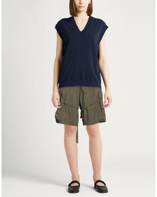 Liu Jo Green Shorts & Bermuda Shorts Polyester, Polyamide