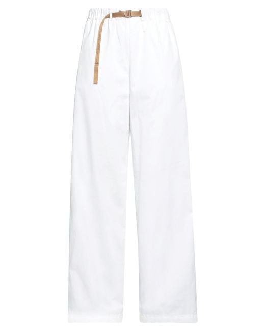 White Sand White Pants