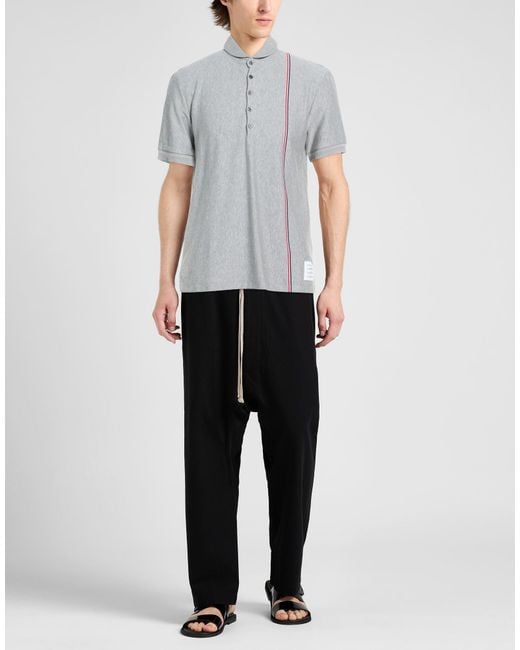 Thom Browne Gray Polo Shirt for men