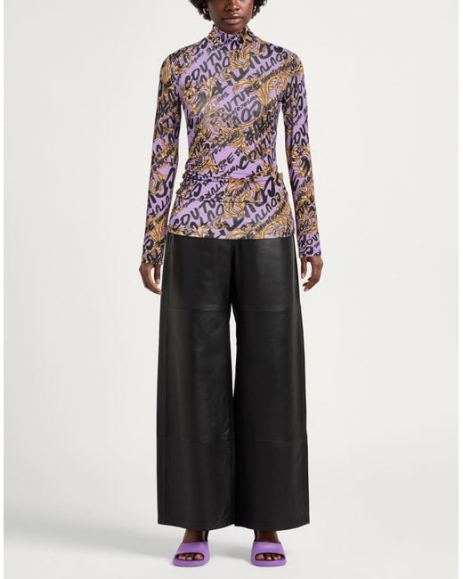 Versace Jeans Couture Purple T-shirt