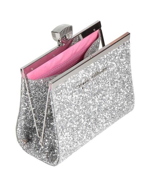 Chiara Ferragni Gray Handbag