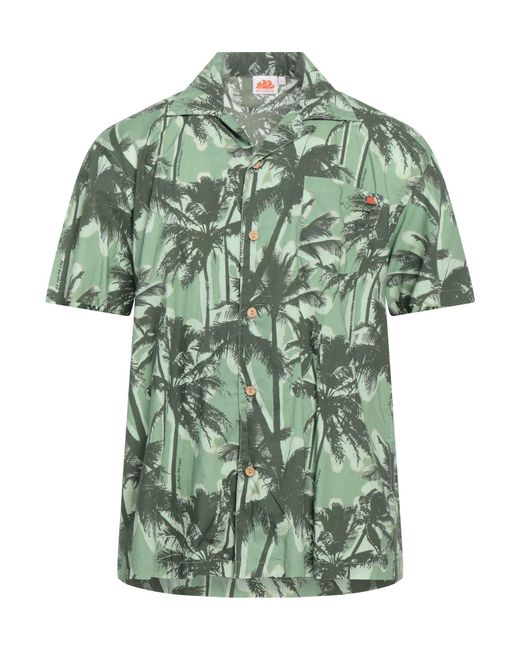 Sundek Green Shirt for men
