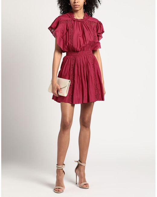 Isabel Marant Red Mini Dress