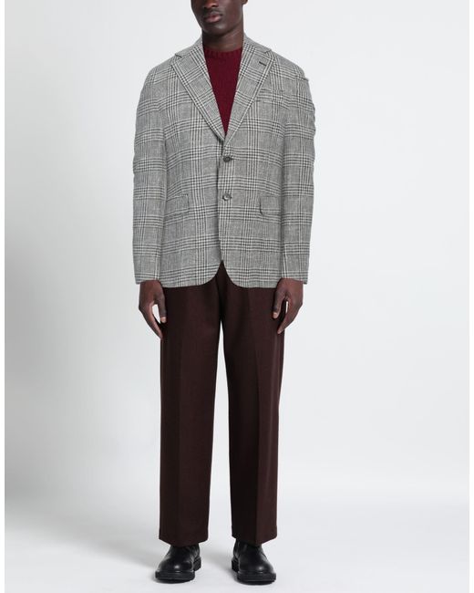 Brian Dales Gray Blazer for men