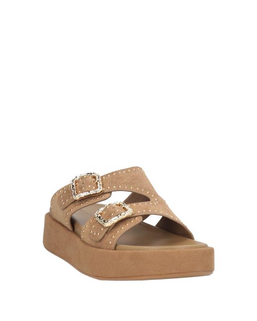 Emanuélle Vee Brown Sandals