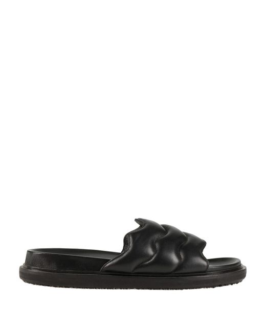 Marni Black Sandals Leather for men