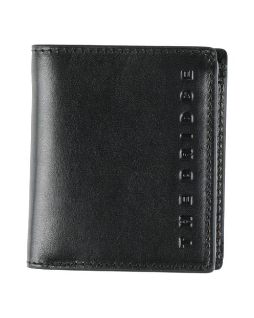 The Bridge Black Wallet Leather for men
