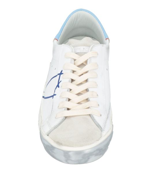 Philippe Model White Sneakers for men