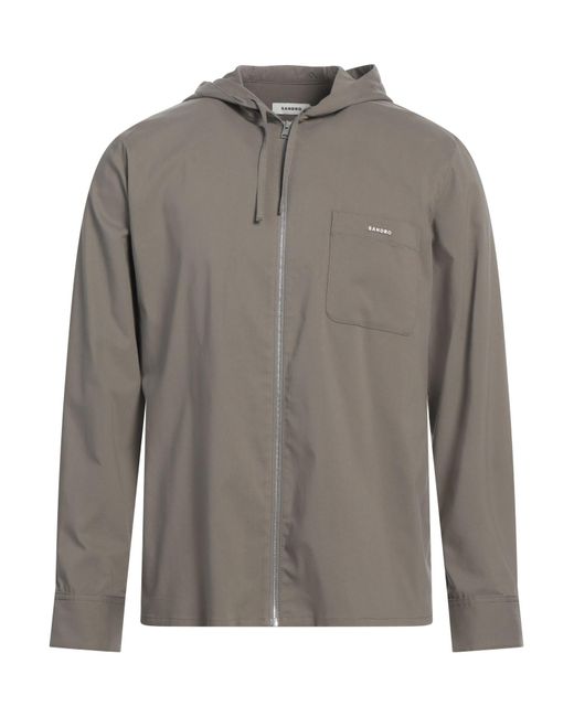 Camicia di Sandro in Gray da Uomo