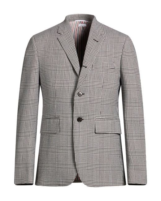 Thom Browne Gray Blazer for men