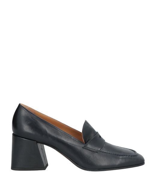 Pomme D'or Gray Loafers Soft Leather
