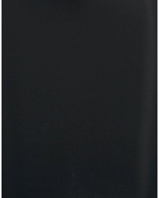 Rick Owens Black Maxi Skirt Polyester, Elastane