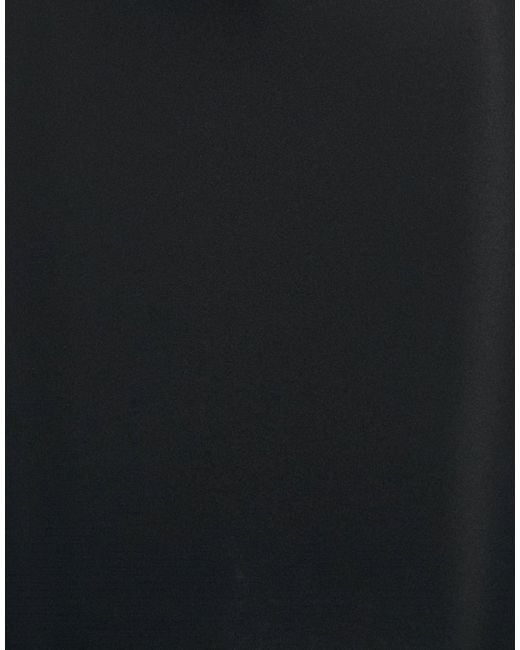 Rick Owens Black Maxi Skirt Polyester, Elastane
